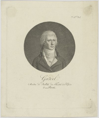 Portrét Pierra-Gabriela Gardela 1758-1840, c. 1787. od Unbekannt