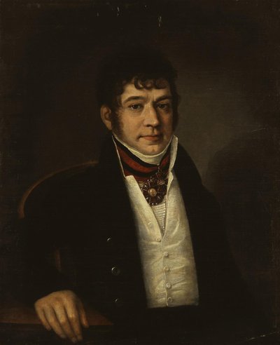 Portrét Platona Bogdanoviče Ogareva 1777-1838, 1810p od Unbekannt