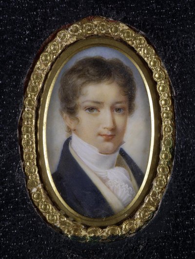 Portrét knížete Dmitrije Petroviče Volkonského 1805-1859, první čtvrtina 19. století od Unbekannt
