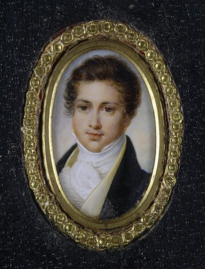 Portrét knížete Grigorije Petroviče Volkonského 1776-1852, 20. léta 19. století od Unbekannt