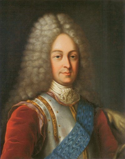 Portrét knížete Vasilije Lukiče Dolgorukova 1672-1739, první polovina 19. stol. od Unbekannt