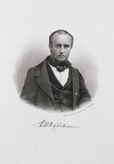 Portrét knížete Vladimíra Fjodoroviče Odojevského 1803-1869, c. 1874 od Unbekannt