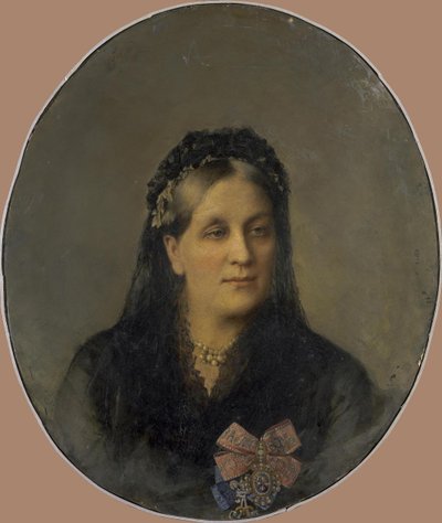 Portrét princezny Marie Alexandrovny Dolgorukaya, rozené Apraxiny 1816-1892, druhá polovina 19. od Unbekannt