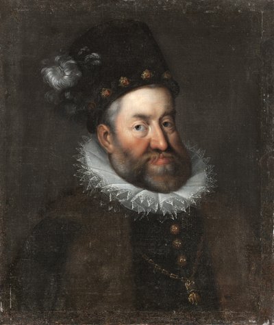 Portrét Rudolfa II. Rakouska 15521612, císař Svaté říše římské, ca. 1600 od Unbekannt