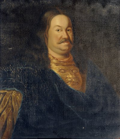 Portrét senátora prince Jakova Fjodoroviče Dolgorukova 1639-1720, počátek 18. stol. od Unbekannt