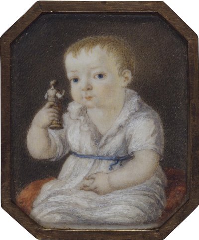 Portrét Sergeje Ivanoviče Volkova jako dítěte, asi 1808 od Unbekannt