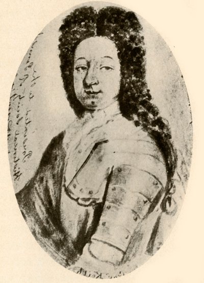 Portrét sira Williama Keitha, v brnění a paruce, 1717, 1937 od Unbekannt