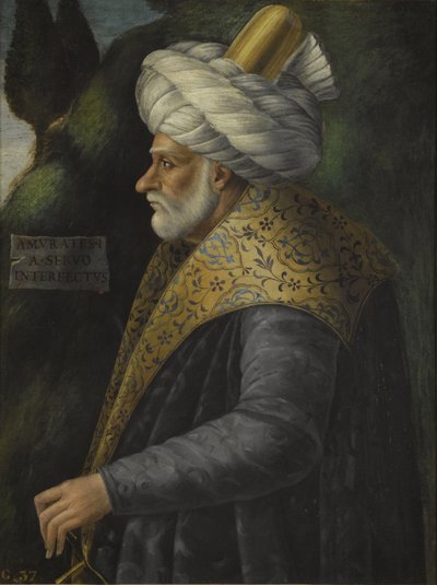 Portrét sultána Murada I 1326-1389, 17. století od Unbekannt