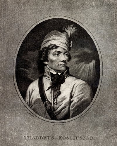 Portrét Tadeusze Kosciuszka 1746-1817, počátek 19. století. od Unbekannt