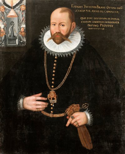 Portrét Tycho Brahe 1546-1601, 1596. od Unbekannt