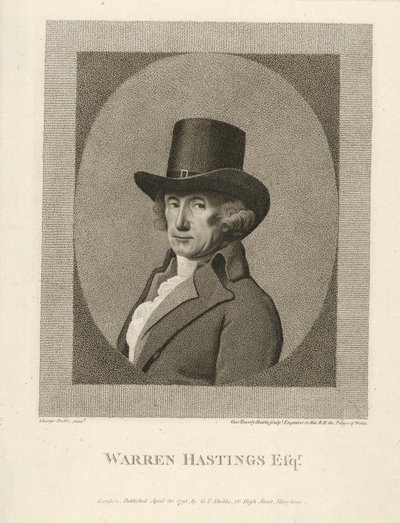 Portrét Warrena Hastingse, Esq., hospoda. 1795. od Unbekannt