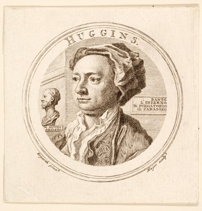 Portrét Williama Hugginse, hospoda. 1760. od Unbekannt