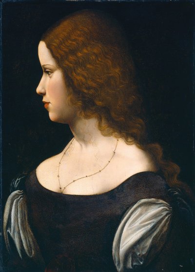 Portrét mladé dámy, c. 1500. od Unbekannt
