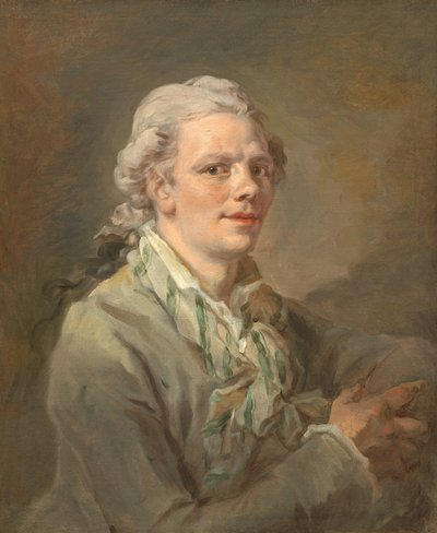 Portrét mladého muže, možná c. 1770. od Unbekannt