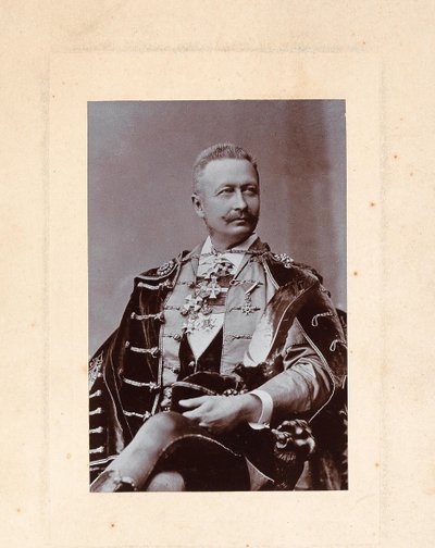 Portrét klavíristy a skladatele Gézy Zichyho 1849-1924, 00. léta 20. století. od Unbekannt