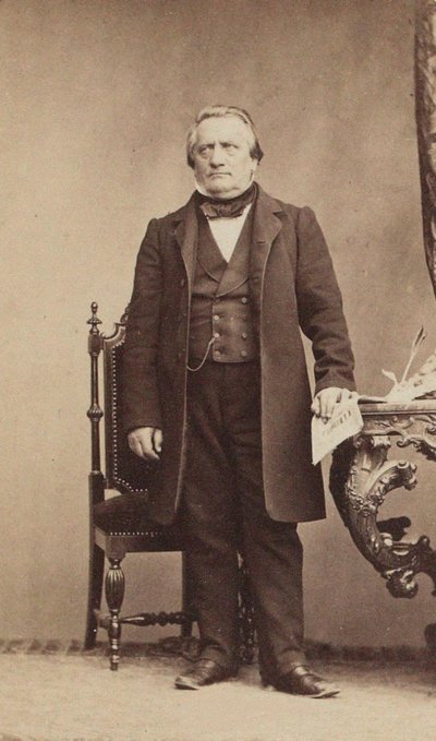 Portrét skladatele Franze Lachnera 1803-1890, c. 1850. od Unbekannt