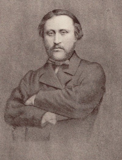 Portrét skladatele Léona Kreutzera 1817-1868. od Unbekannt