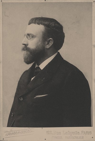 Portrét skladatele Paula Vidala 1863-1931. od Unbekannt
