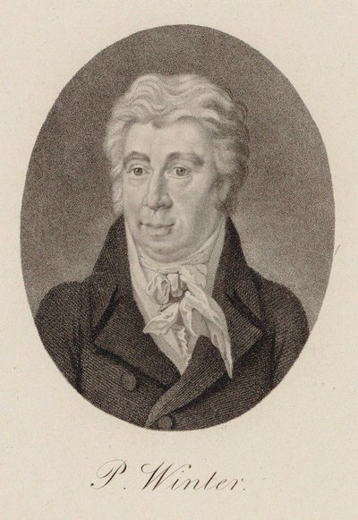 Portrét skladatele Petera von Wintera 1754-1825, cca 1825. od Unbekannt