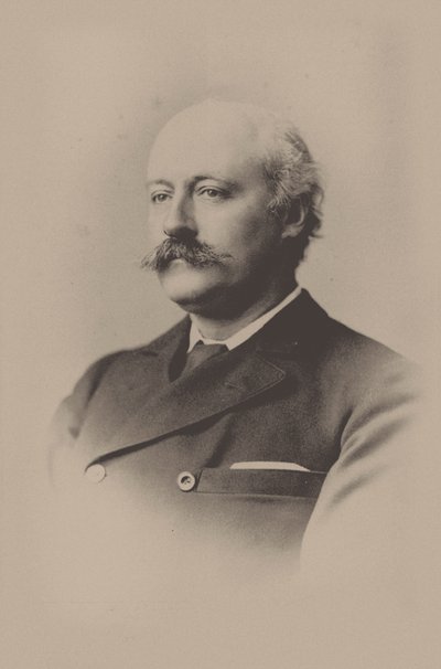 Portrét skladatele Sira Charlese Huberta Hastingse Parryho 1848-1918, 1891. od Unbekannt