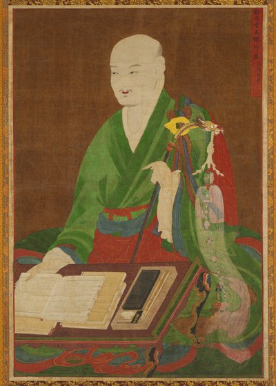 Portrét velkého mistra Yeongwoldang Eungjin, 1700s. od Unbekannt