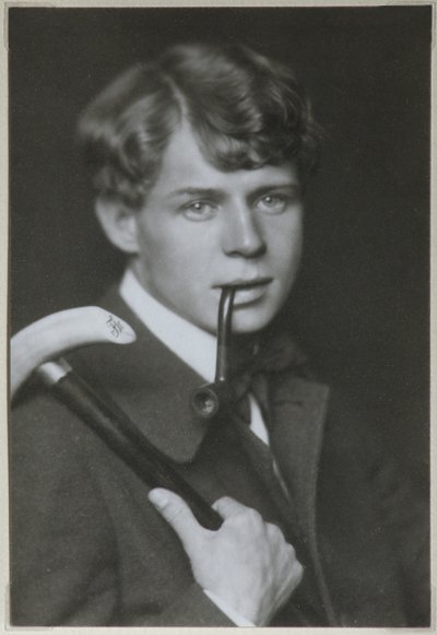 Portrét básníka Sergeje Yesenina 1895-1925, 1919 od Unbekannt