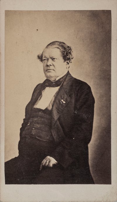Portrét skladatele Auguste-Mathieu Panserona 1796-1859, cca 1855. od Unbekannt