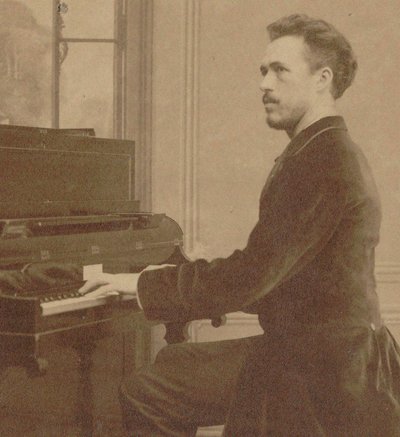 Portrét skladatele Benjamina Godarda 1849-1895, 1882. od Unbekannt