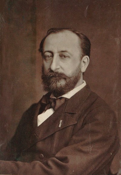Portrét skladatele Camille Saint-Saëns 1835-1921, 1880. od Unbekannt