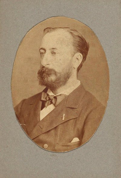 Portrét skladatele Camille Saint-Saëns 1835-1921, c. 1880. od Unbekannt