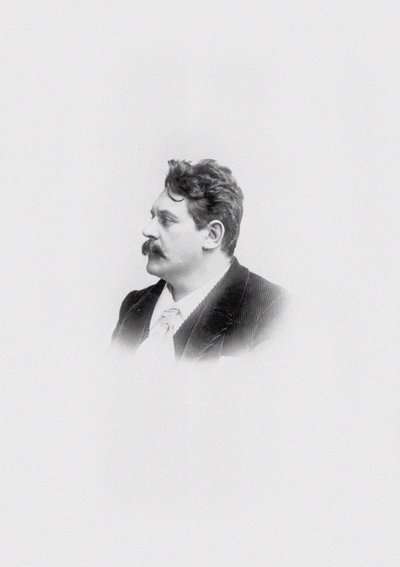 Portrét skladatele Eugena Lindnera 1858-1915. od Unbekannt