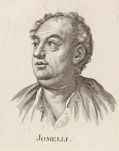 Portrét skladatele Niccola Jomelliho 1714-1774. od Unbekannt