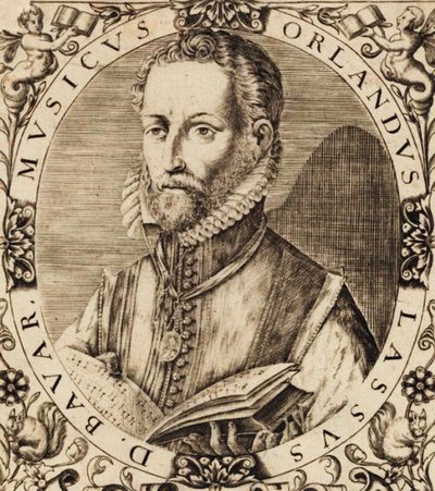 Portrét skladatele Rolanda de Lassus 1532-1594. od Unbekannt