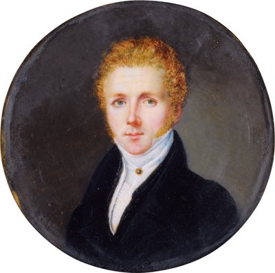Portrét skladatele Vincenza Belliniho 1801-1835, c. 1830 od Unbekannt