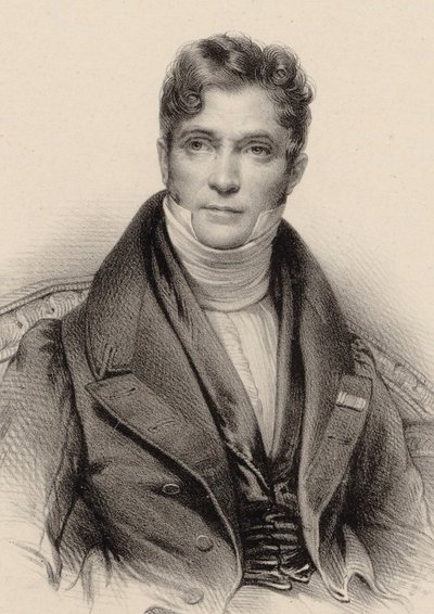 Portrét dirigenta a skladatele Gaspare Spontiniho 1774-1851, cca 1844. od Unbekannt