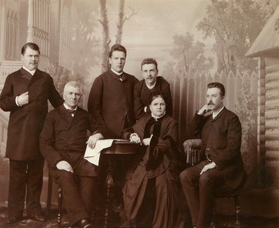 Portrét rodiny Sophie Perovskaya, 1860 od Unbekannt