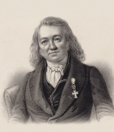 Portrét varhaníka a skladatele Friedricha Schneidera 1786-1853, c. 1840. od Unbekannt