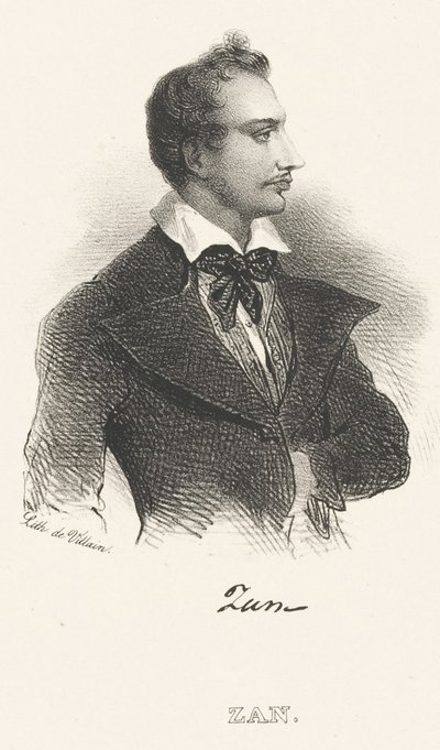 Portrét básníka Tomasze Zana 1796-1855, po roce 1824. od Unbekannt