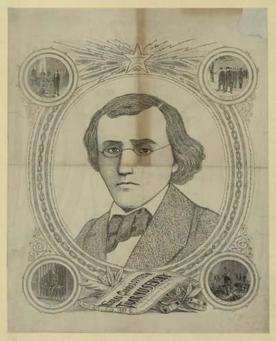 Portrét revolučního demokrata Nikolaje Černyševského 1828-1889, 90. léta 19. století od Unbekannt