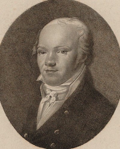 Portrét houslisty a skladatele Andrease Romberga 1767-1821, c. 1800. od Unbekannt