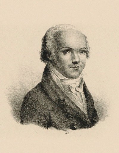Portrét houslisty a skladatele Andrease Romberga 1767-1821, c. 1815. od Unbekannt