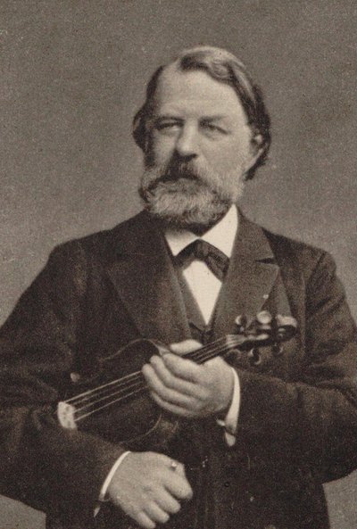 Portrét houslisty a skladatele Josepha Joachima 1831-1907. od Unbekannt