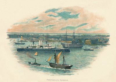 Portsmouth Harbour, c1890 od Unbekannt