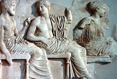 Poseidon, Apollo a Artemis, 447-432 př.nl od Unbekannt