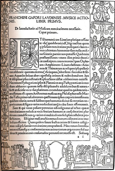 Practica Musicae, 1496, 1917 od Unbekannt