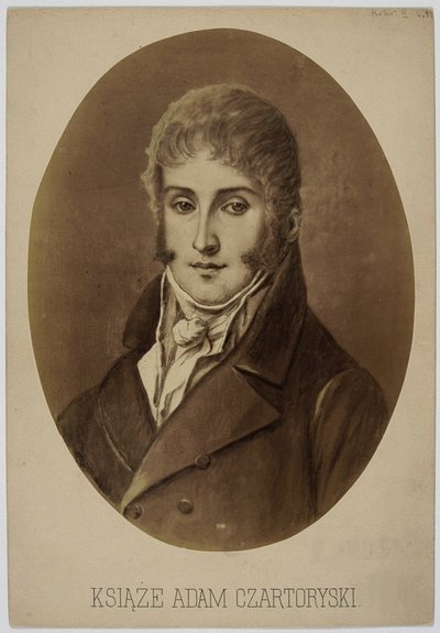 Princ Adam Jerzy Czartoryski 1770-1861 od Unbekannt