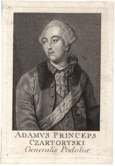 Princ Adam Kazimierz Czartoryski 1734-1823 od Unbekannt