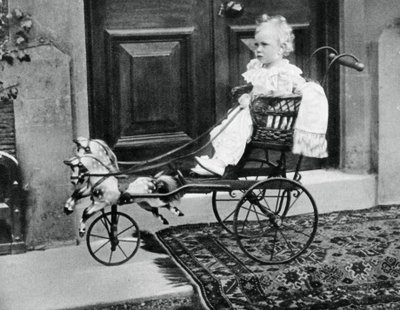 Princ Albert Windsor ve věku jednoho roku, c1896 od Unbekannt