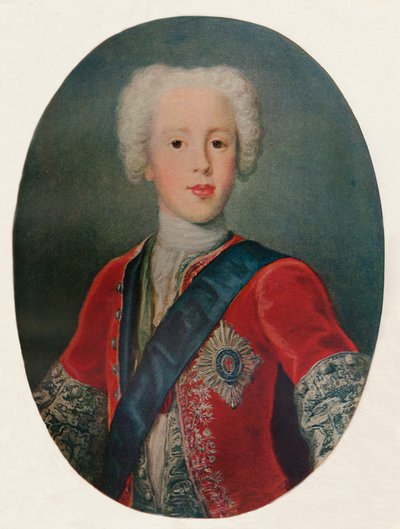 Princ Charles Edward Stuart, c1729 c1927 od Unbekannt