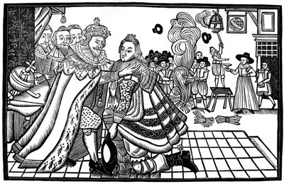 Princ Charles vítejte doma ze Španělska, 1623, 1893 od Unbekannt